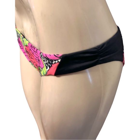 BB Swim Floral Full Bikini Bottom size M - Picture 3 of 6